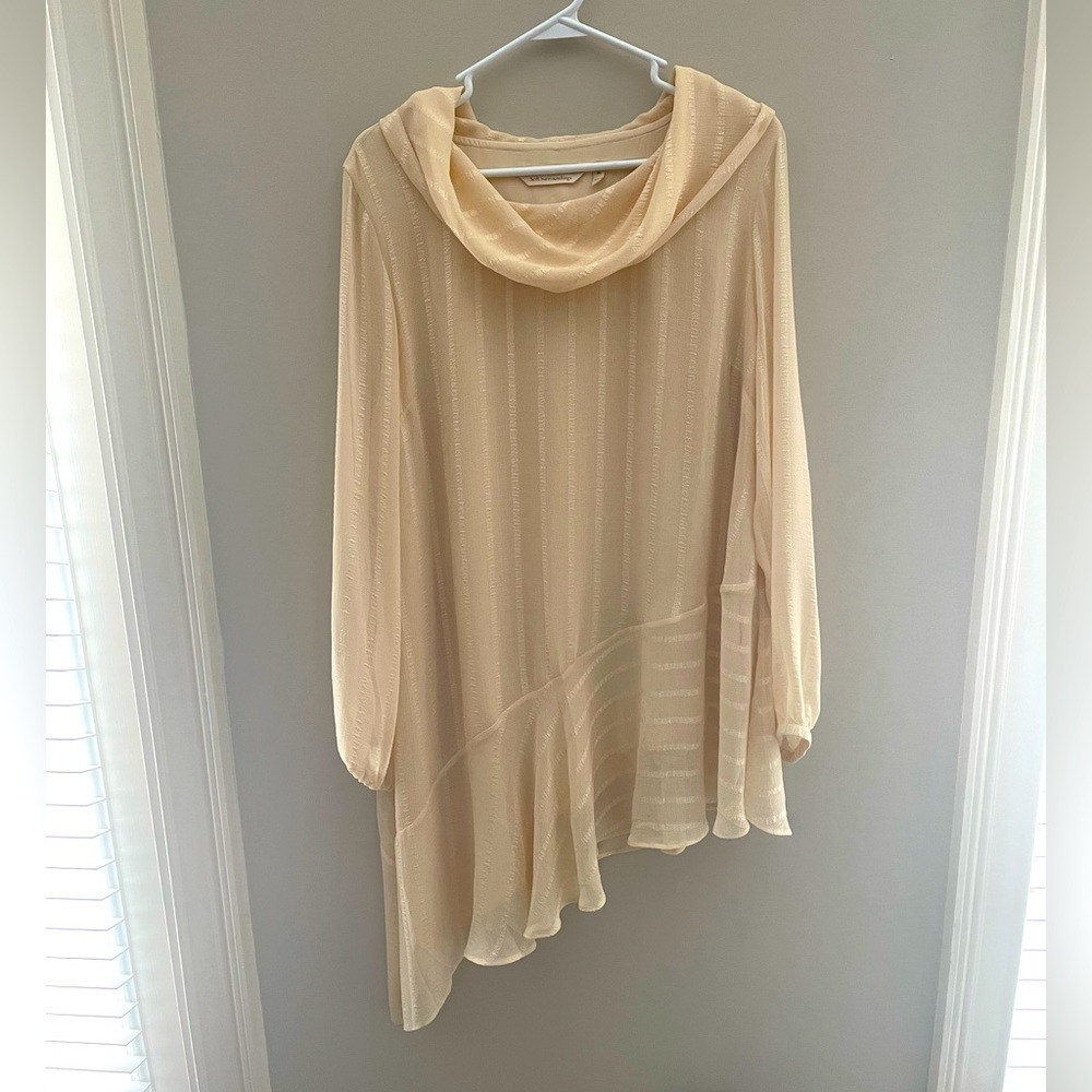 Soft Surroundings long sleeve blouse. Size XL.